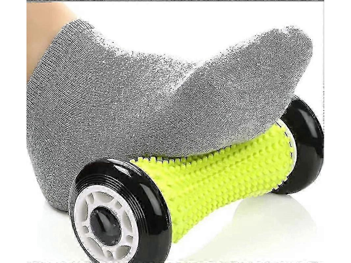 Rolo De Massagem Nos Pés Para Fascite Plantar E Dor No Arco Plantar - Massageador Em Formato Preto Para Alívio Do Estresse E Dor Nos Pés - Rolo De