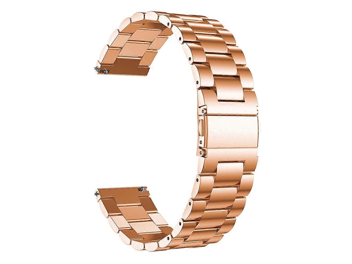 Lurelia Pulseira De Substituição Em Aço Inoxidável Ouro Rosa, Compatível Com Samsung Galaxy Watch3 41 Mm