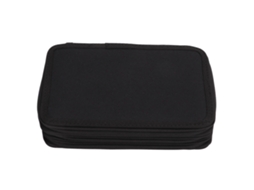 Estuche De Lápices Grande Capacidad Duradero Para Hogar Escuela Viaje Negro