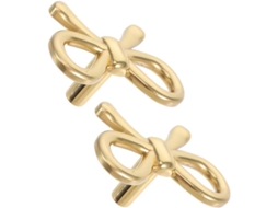 Puxadores De Gaveta Vintage Em Latão Dourado Com Design Laço, Ferragens Para Móveis, Fácil Instalação E Estilo Criativo