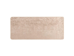 Conjunto 1 Tapete Runner Vidaxl Bege Poliéster (100 X 200 Cm)