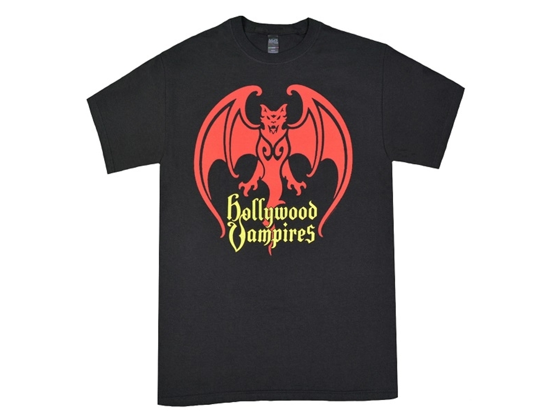 Hollywood Vampires Bat Logo T-shirt Unisex Adults Size:xxl