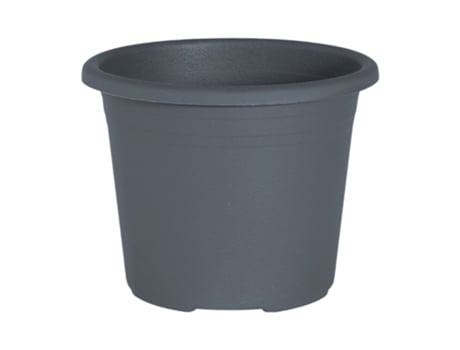 Cilindro Vidro 72l Antracite Ø 60cm Elegância e Durabilidade para Plantas Geli