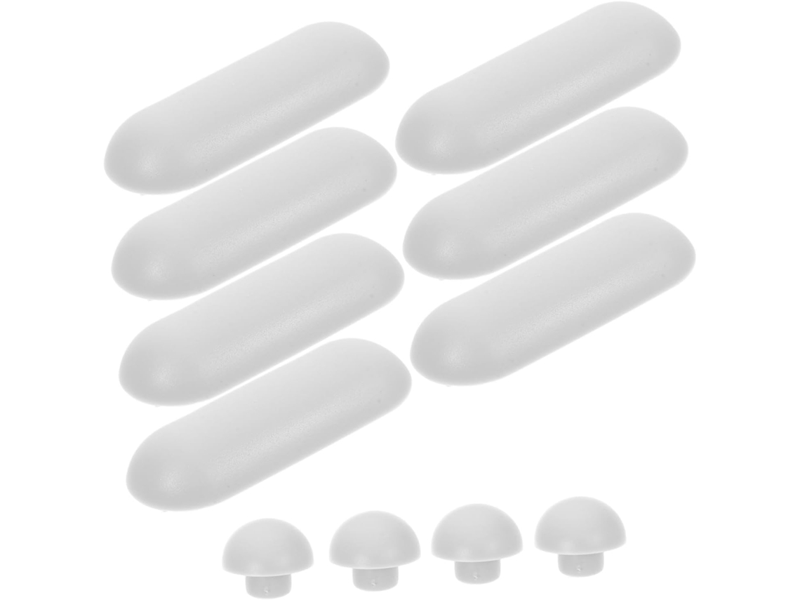 Popetpop 12 Peças De Amortecedores Para Assento Vaso Sanitário, Para Uso Silencioso No Banheiro, Almofadas Antichoque