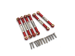 Vermelhobarra Direção Ajustável Metal Aprimorada Gladiator 1/14 Zd Racing Mt16 Bx12 X12s Jiusi Mt14r Pt14r Peças Reposição Acessórios Rc MDUG