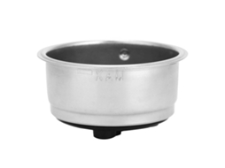 Cesto De Filtro Café Removível Em Aço Inoxidável, Coador, Acessórios Para Máquina Casa E Escritório, Duas Xícaras.