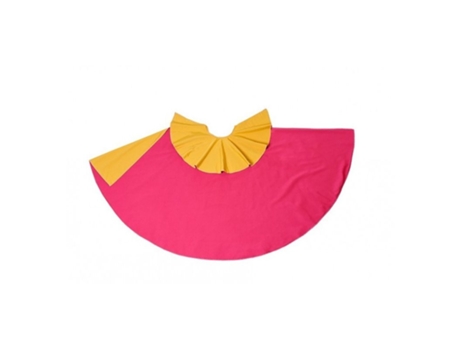 Capa Fycar Bicolor Rosa Amarelo 110 Cm 3031 Fycarp25