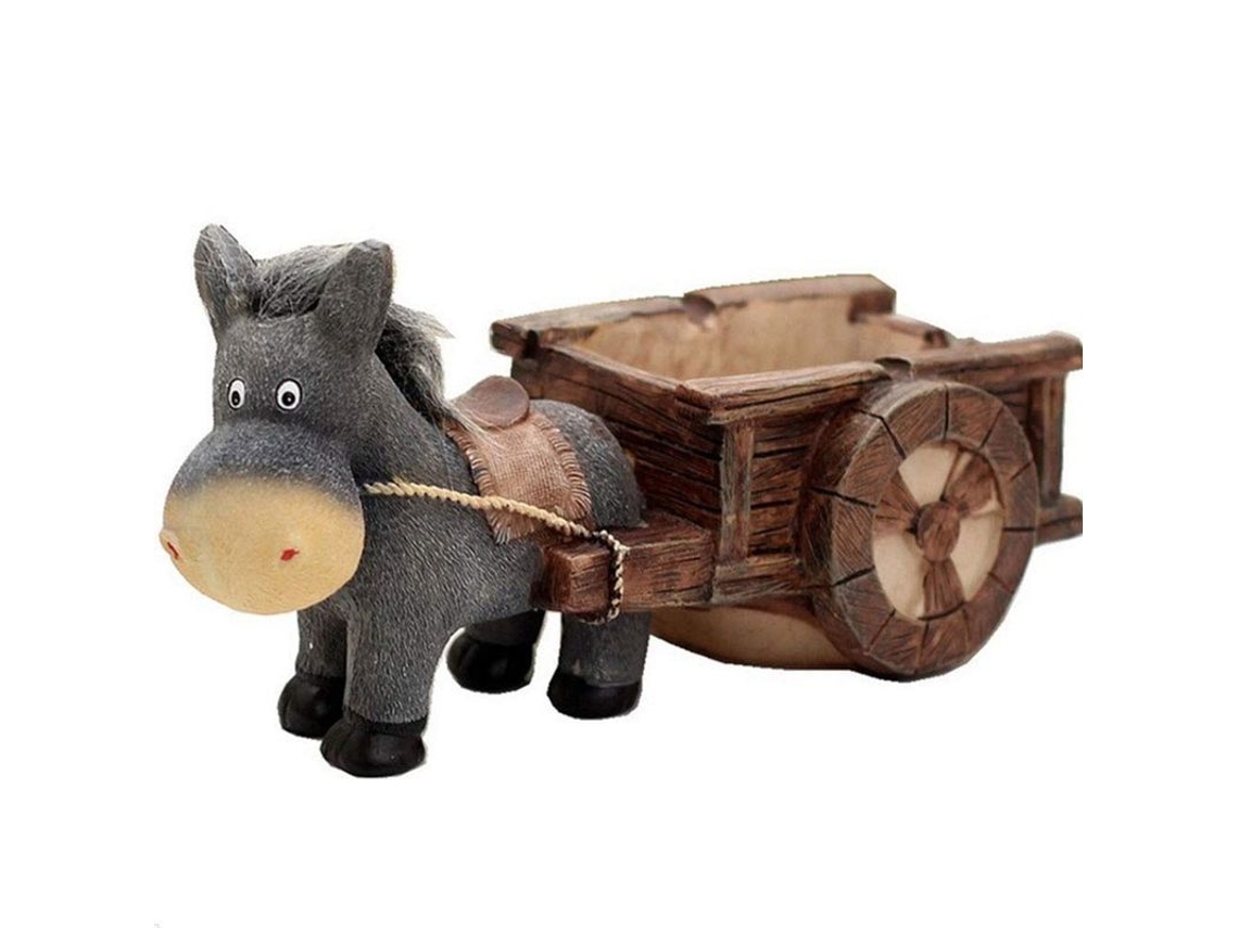 Carro com Design de Burro Puxando Carro BRILVIBERA