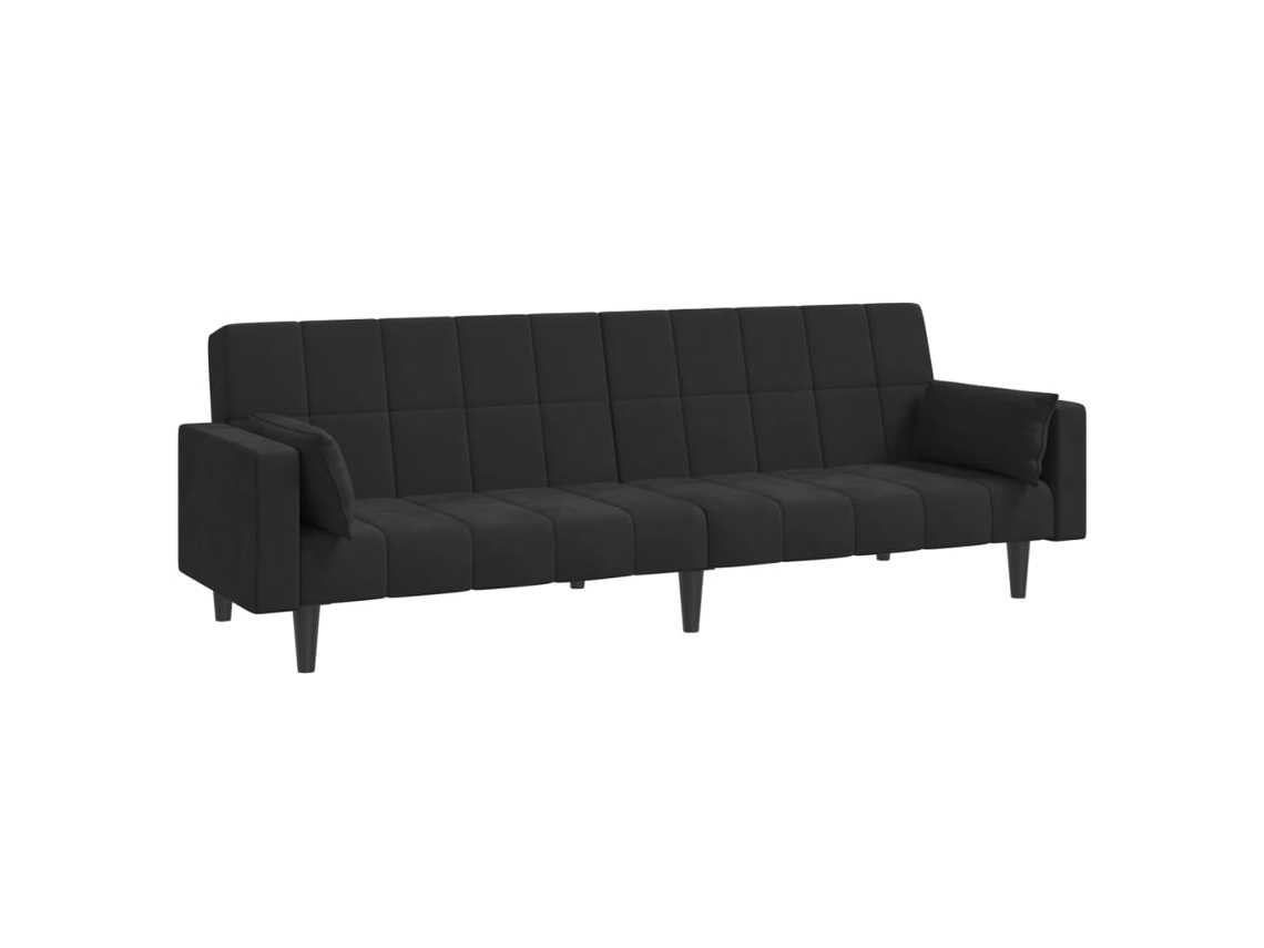 Sofa Bed, Sofa Beds Vidaxl Preto Veludo (n/a)