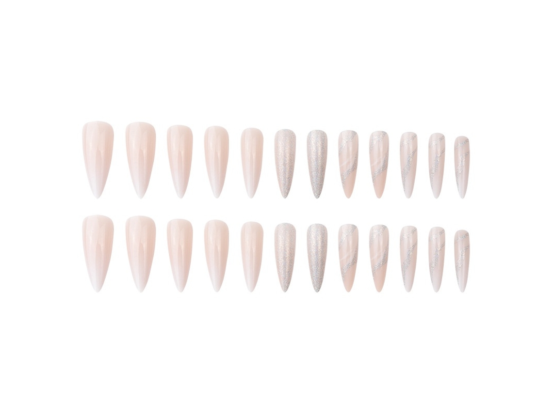 Elysve Unhas Postiças Em Algodão Natural E Madeira