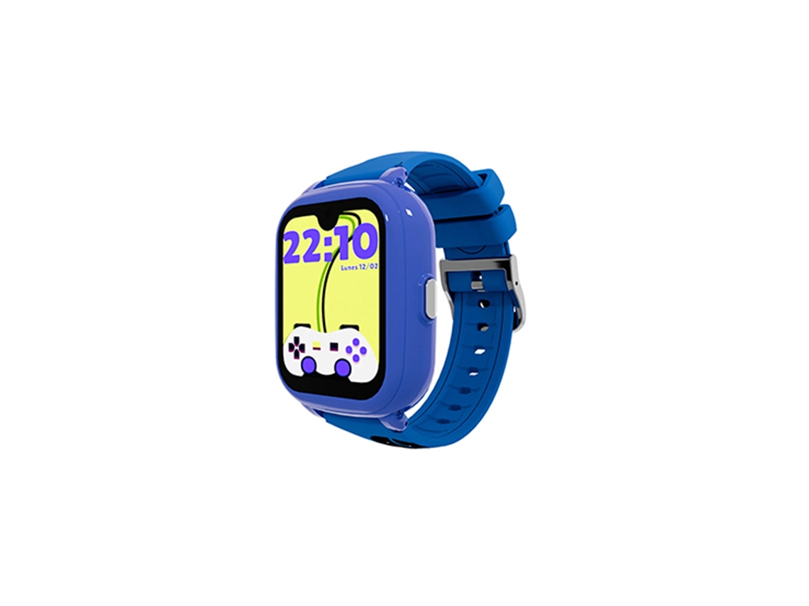 Smartwatch SAVEFAMILY Iconic Plus 2 Gamer para Crianças (Silicone - Azul)