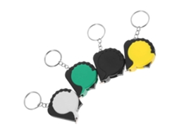 Chaveiros Kichvoe Com Fita Métrica Retrátil Portátil, Conjunto De 4