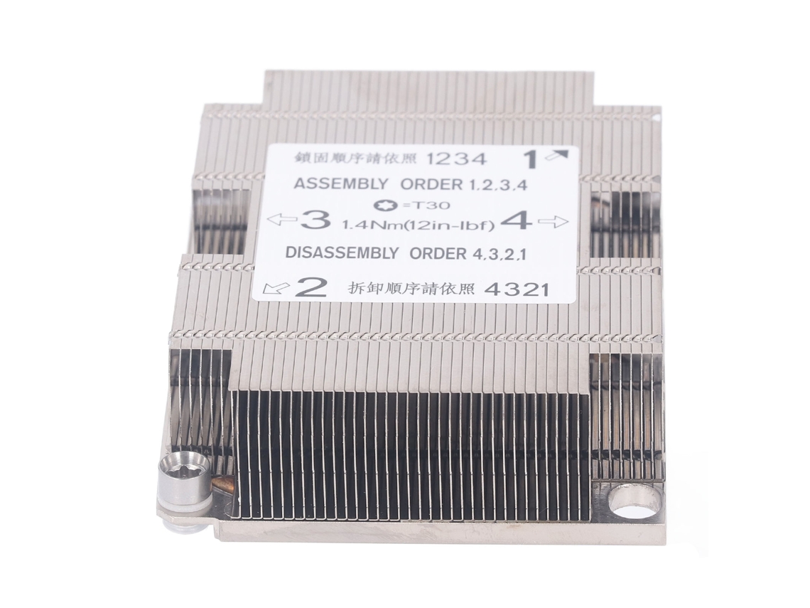 Resfriador De Cpu De Liga De Alumínio Heatsink Server Fin Para Controladores Industriais Sr860 Sr850 Sr630 Sr570