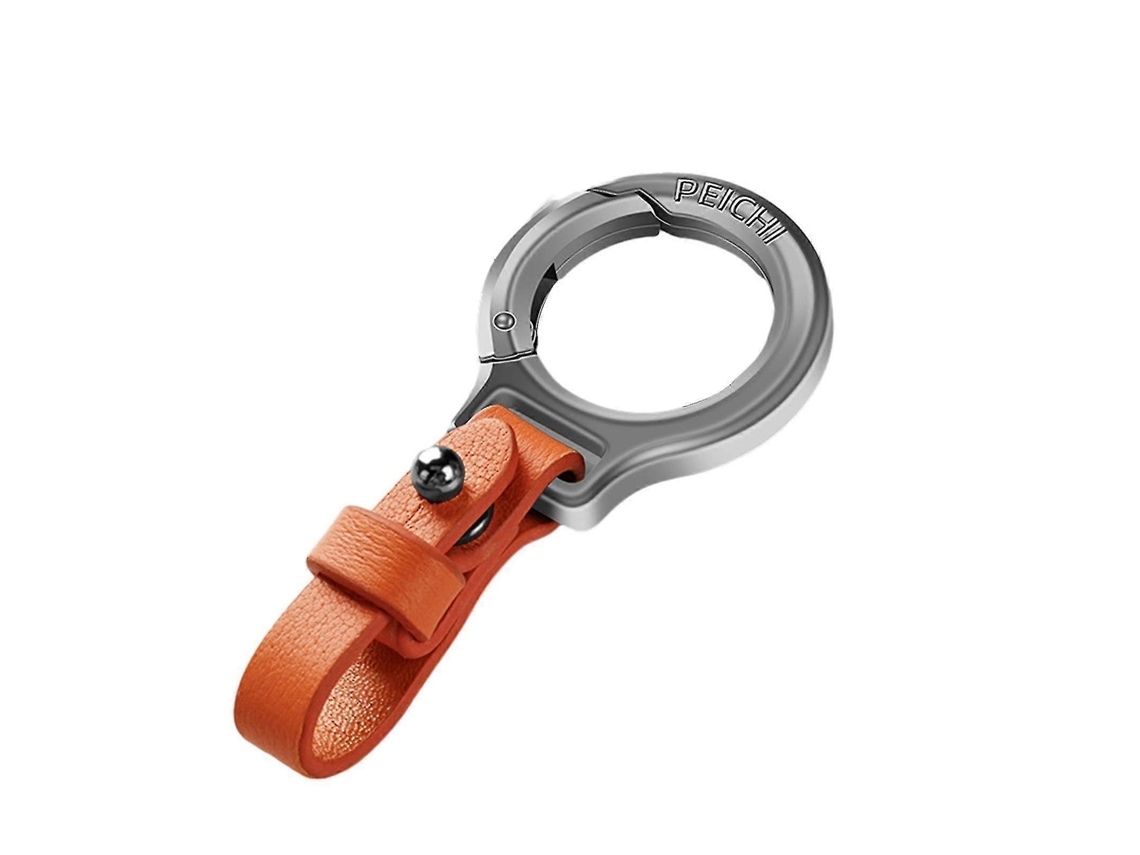 Chaveiro De Couro Personalizado Para Carro Bolsa E Cinto Multifuncional