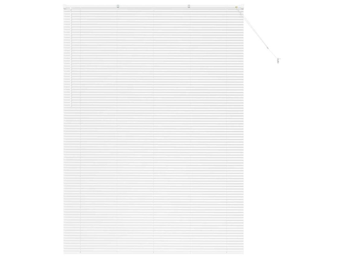 Conjunto 1 Persianas Venecianas Vidaxl Branco Alumínio (220 X 155 Cm)