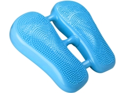 Stepper Insuflável - Stepper Fitness - Massagem Dos Pés - Yoga - Pedal Antiderrapante - Exercício - 33x37x7 Cm - Azul