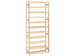 Wine Rack, Wine Racks Vidaxl Bege Madeira De Pinho (n/a)