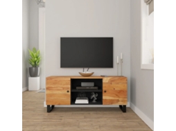 Vidaxl Móvel De Tv 105x33x46 Cm Madeira De Acácia Maciça
