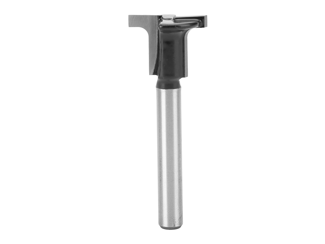 Broca de Roda T Slot 1/4 Polegada com Shank 3/8 e 1/2 Polegadas para Marcenaria S/MARCA
