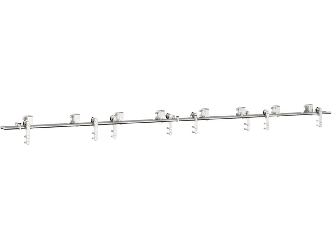Sliding Door Hardware Kit, Sliding Door Hardware Kits Vidaxl (183 Cm)
