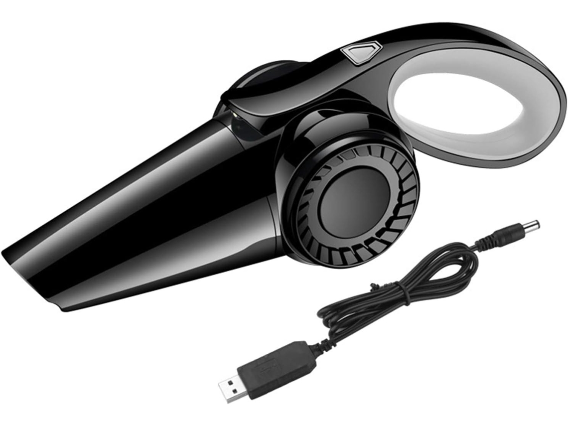 Aspirador De Pó Automotivo Aizyr 120w 7500pa Mini Mão Com Luz Led, Filtro Hepa, Alta Sucção Para Uso Em Superfícies