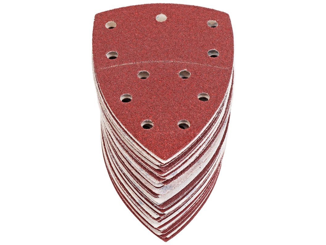 Folhas de lixa triangulares 2026 60 peças, 105x152mm, grão P40-240, para lixadeira de mão S/MARCA