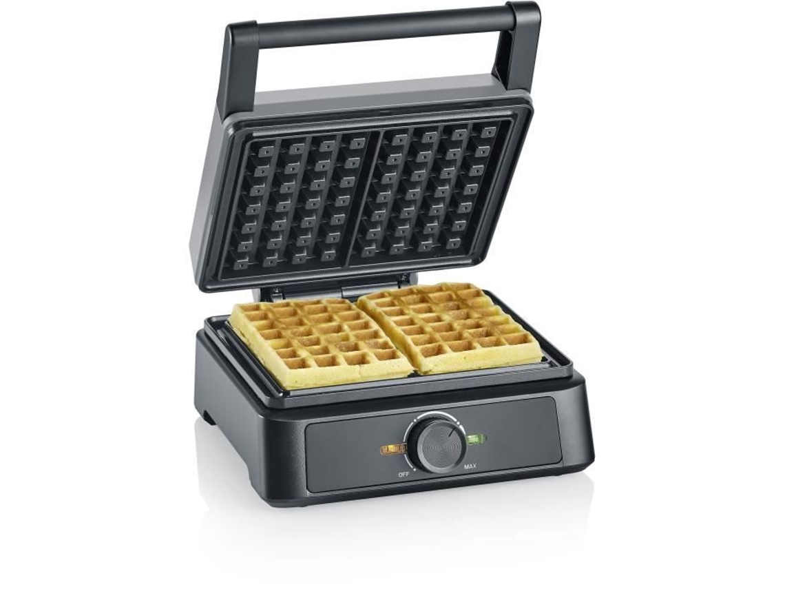 Máquina De Waffles Severin, Wa2125, Revestimento Cerâmico Antiaderente, 1600w