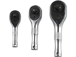 Chave De Mini Rápido Com 72 1/4", 3/8", 1/2", Média E Cabo Curto, Para