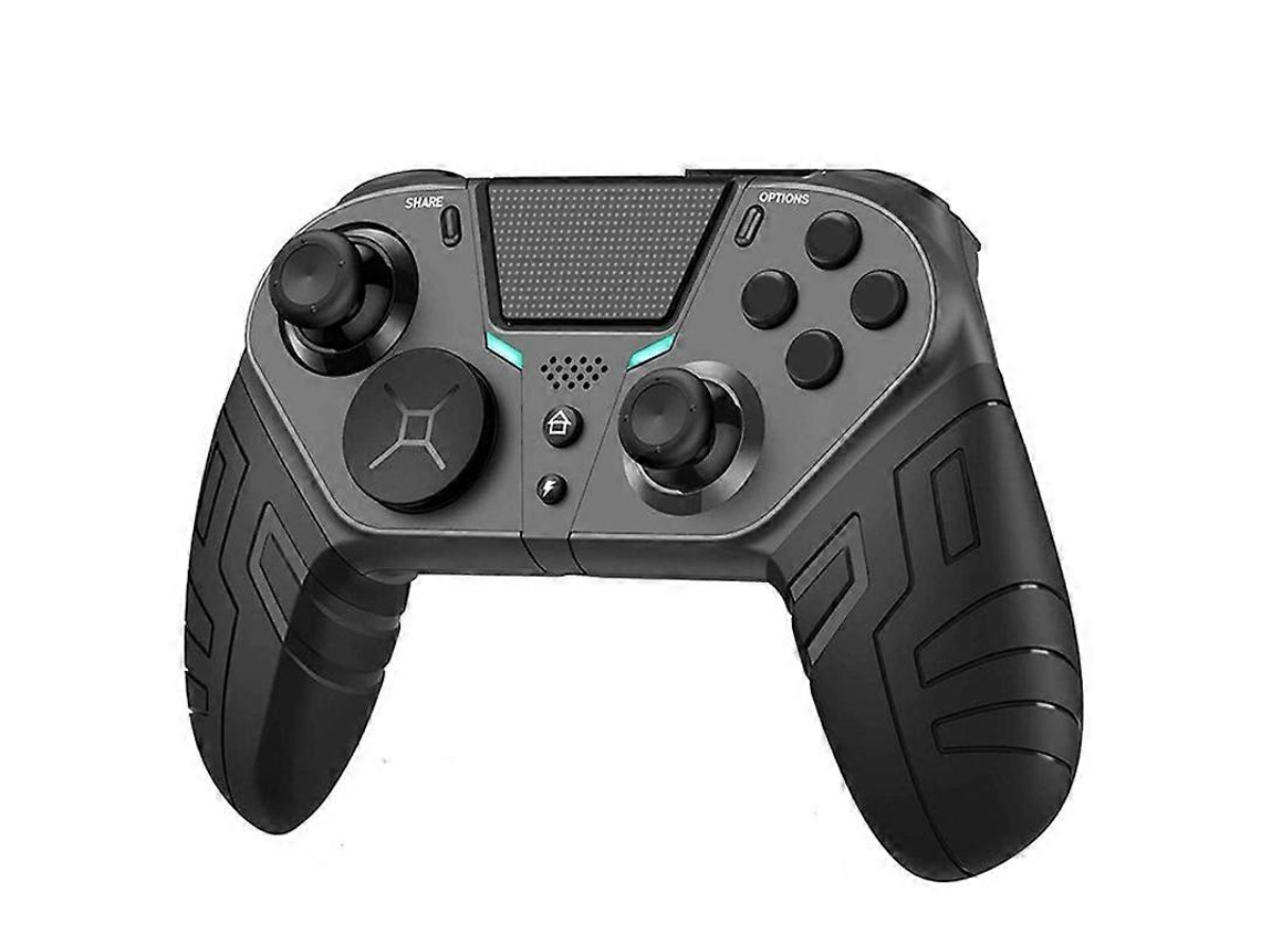 Controle Sem Fio Bluetooth Para Jogos Ps4 Ps3 Pc Androidblack