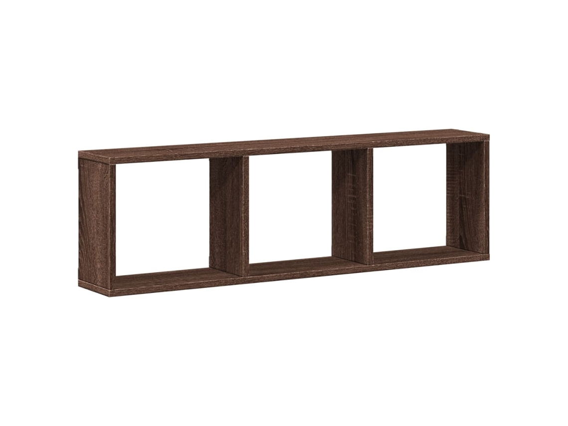 Armário de Parede Derivados de Madeira Carvalho Castanho MAISON EXCLUSIVE (100x16x30 cm)