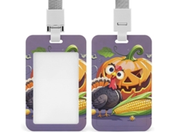 Porta Crachá Com Cordão Em Formato Peruano, Divertido E Engraçado Identificação Ideal Crachás Como Capa