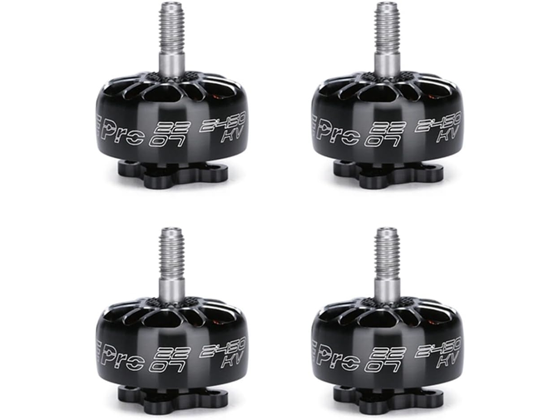 Conjunto de 4 Peças para Motores Brushless e Pro 2207 2450kv com Bateria Lipo 2 4s, Diâmetro do Eixo de 5 a 6 Polegadas. SFUSHOS