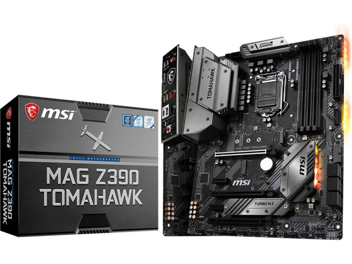 Motherboard MSI MAG Z390 Tomahawk (Socket LGA 1151 - Intel Z390 - ATX)