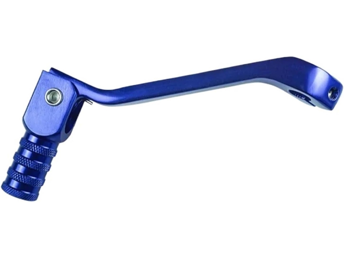 Alavanca de Câmbio Universal Alumínio para Motocicleta Acessórios Bicicleta Azul Eixo Pivotante Pedal Partida