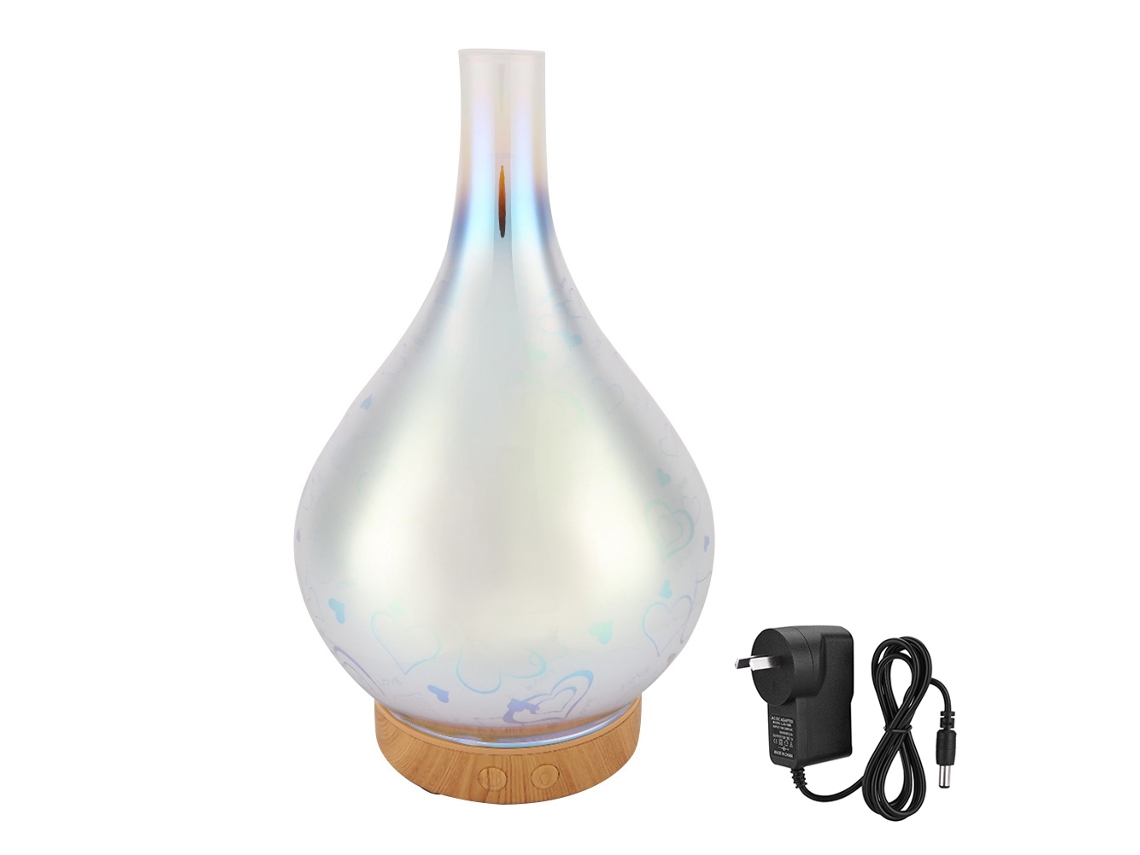 Difusor de Óleos Essenciais Ultrassônico 100ml com Luz Noturna LAXISCREED