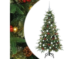 Conjunto 1 Decoração De Natal Vidaxl Verde Plástico (150 Cm)
