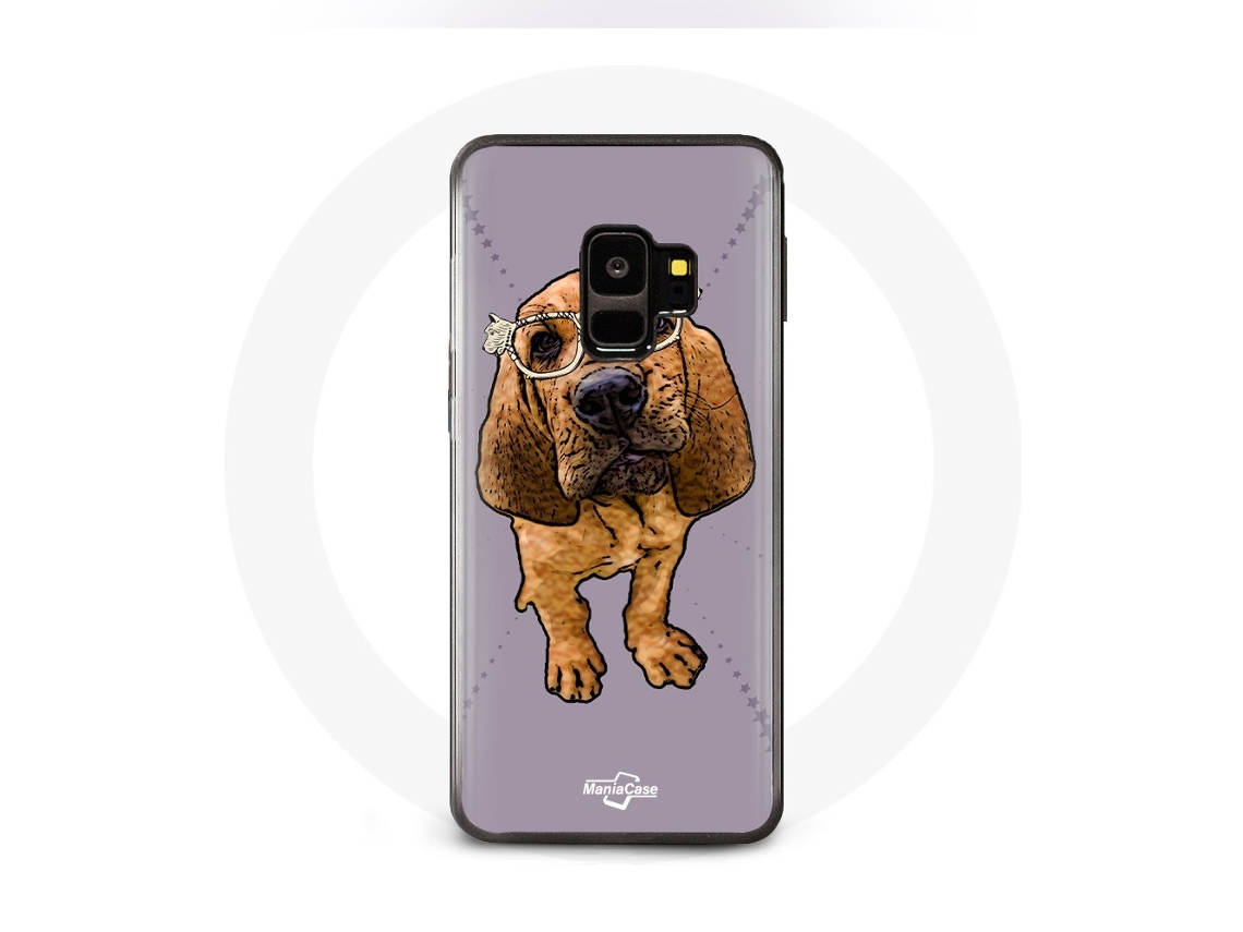 Capa para Samsung galaxy S9 plus Beagle Raça de Cachorros desenho Animado