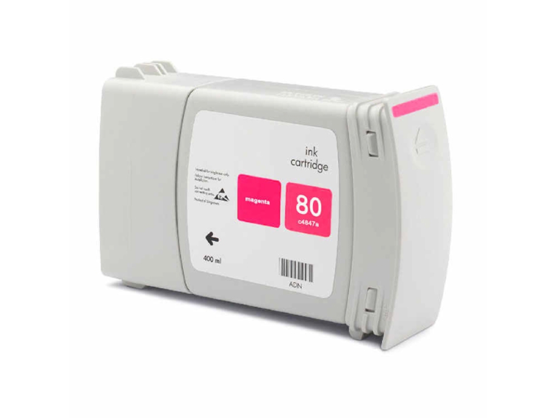 Tinteiro Compatível HP 80 Magenta (C4847A)