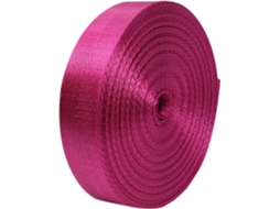 Fita De Nylon Resistente Bolsas, Malas E Acolchoamento, Rosa, 38mm X 10 Jardas