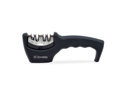 3 Claveles - Afilador Cuchillos Y Tijeras 4 Pasos Ergonómico. Carburo Tungsteno Y Cerámica