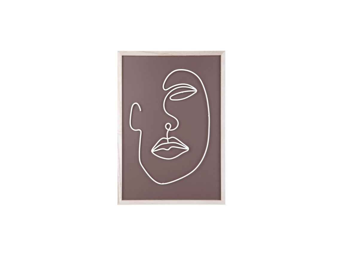 Quadro de Parede PRESENT TIME Line Drawing Medium
