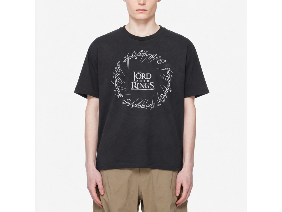 Rockinstone Lord Of The Rings Lotr Black T-shirt Size:s