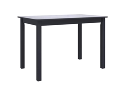 Dining Table, Dining Tables Vidaxl Preto Madeira (n/a)
