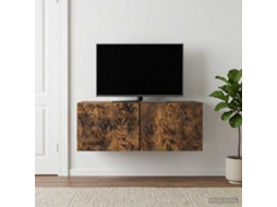 Vidaxl Gabinete de Tv de Parede 98 X 41 X 30 Cm Carvalho Fumado
