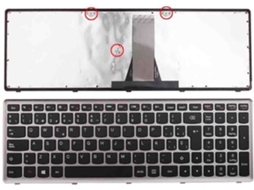 Teclado para Portátil Lenovo G505S Prata