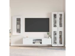 Vidaxl Conjunto De Móvel De Tv Florin 3 Unid. Branco