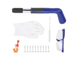 Ferramenta Portátil Mini Pneumática de Prego para Instalação de Parede e Decoração em Aço de Liga