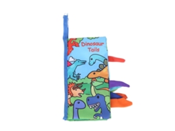 Primerox livro de Tecido Educativo para Bebês com Estimulação Sensorial e Rabiscos Tipo Dinossauro