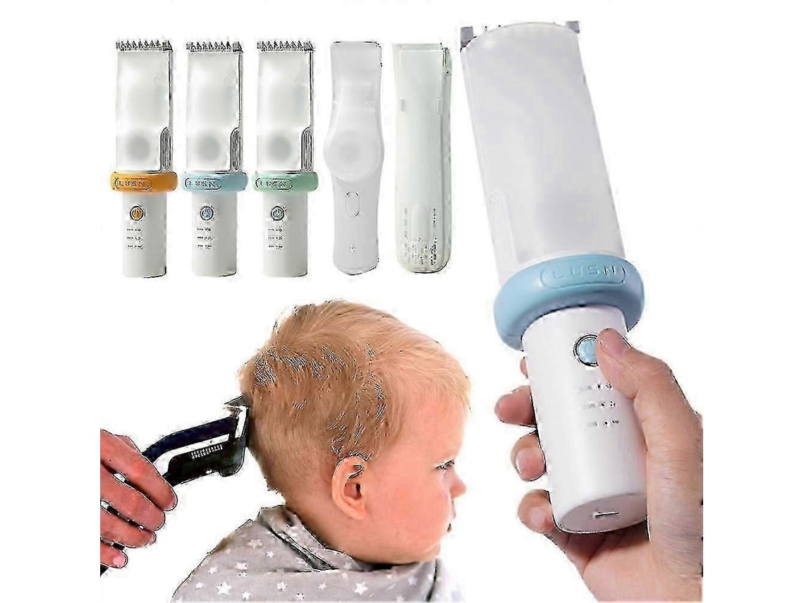 Cortador De Cabelo Para Bebê Com Sucção E Baixo Ruído (branco)