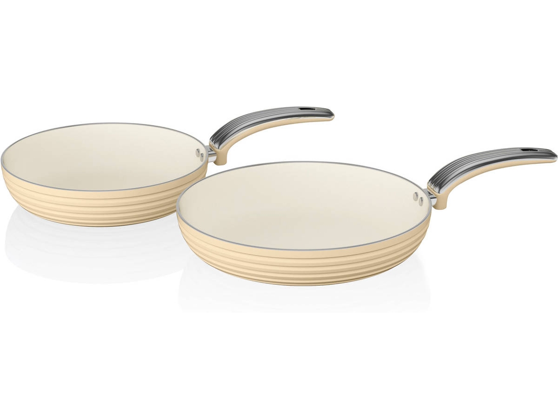 Frigideira SWAN SWN-SWPS2010CN Creme (2un)